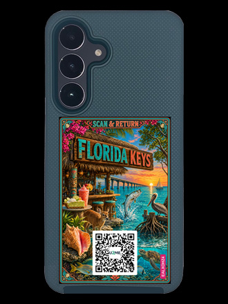 U2ME™ Badge on a Samsung phone case