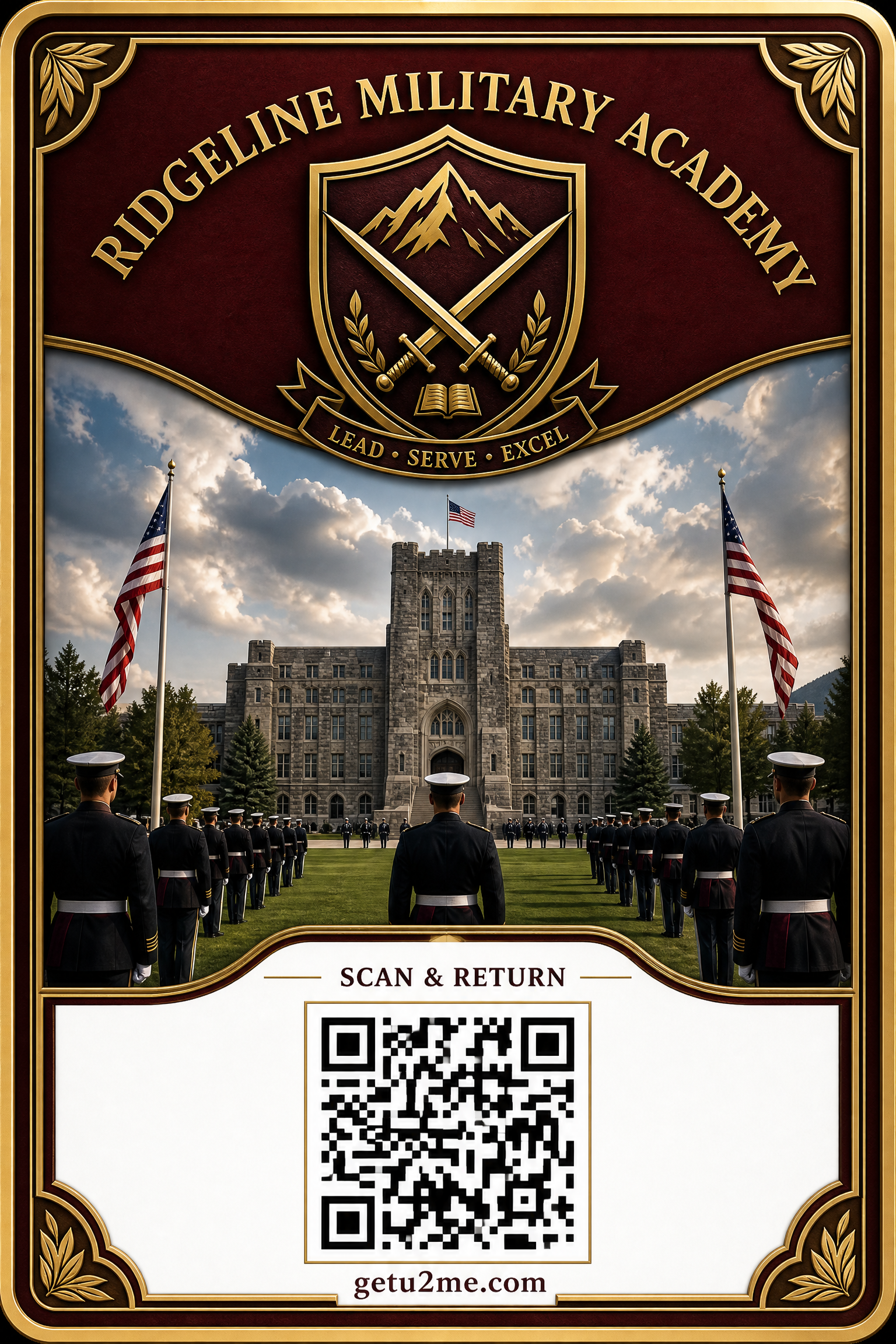 Ridgeline Military Academy Organizations Badge